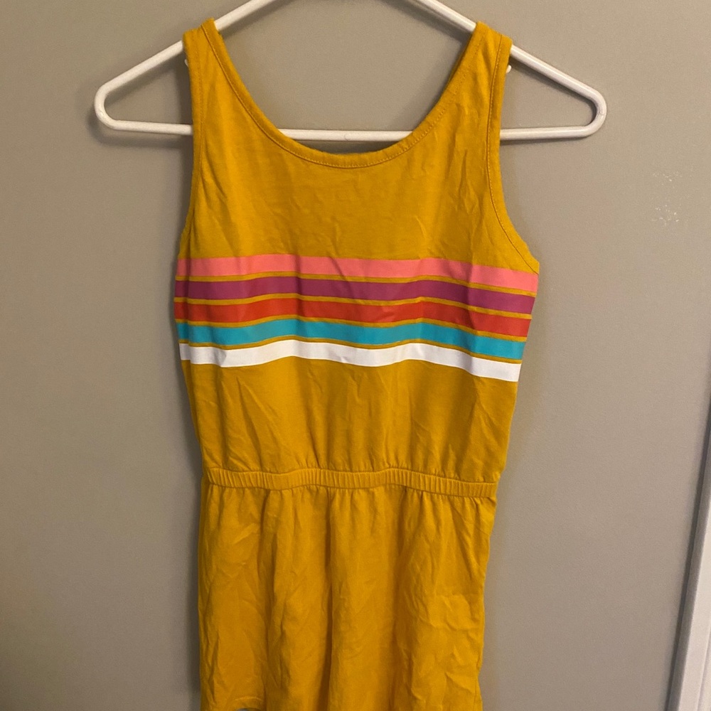 Yellow Old Navy romper